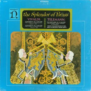 The Splendor Of Brass by Georg Philipp Telemann,Antonio Vivaldi