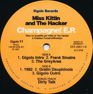 Champagne! E.P. cover