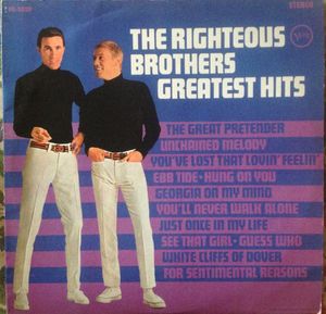 The Righteous Brothers Greatest Hits cover