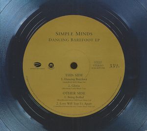 Simple Minds – Dancing Barefoot EP