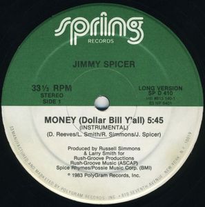 Jimmy Spicer – Money (Dollar Bill Y'all)