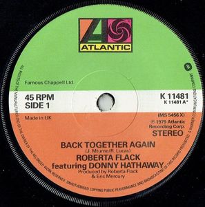 Back Together Again by Roberta Flack Featuring  Donny Hathaway