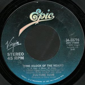 Time (Clock Of The Heart) / Romance Beyond The Alphabet  cover