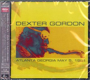Dexter Gordon – Atlanta Georgia May 5, 1981