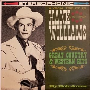 A Vocal Tribute To Hank Williams (Great Country & Western Hits) cover