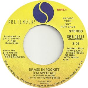 Brass In Pocket (I'm Special) by The Pretenders Brass In Pocket (I'm Special) by The Pretenders
