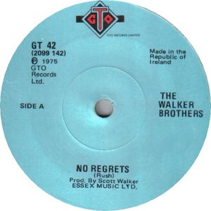 The Walker Brothers – No Regrets
