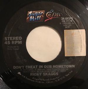 Don't Cheat In Our Hometown cover