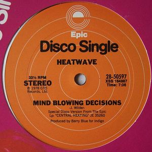 Mind Blowing Decisions / Ain't No Half Steppin' cover