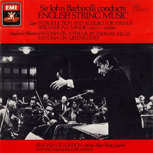 Sir Edward Elgar / Ralph Vaughan Williams - Sir John Barbirolli – English String Music