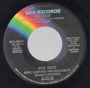 Car Wash by Rose Royce