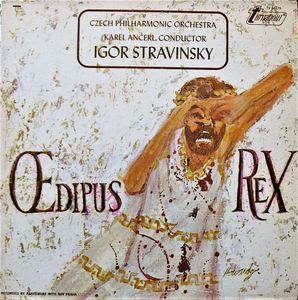 Oedipus Rex by Igor Stravinsky,The Czech Philharmonic Orchestra,Karel Ančerl