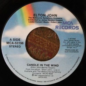 Elton John – Candle In The Wind