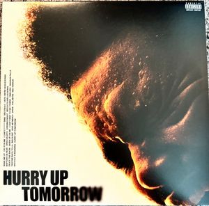 Hurry Up Tomorrow cover