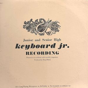 Junior And Senior High Keyboard Jr. Recording cover
