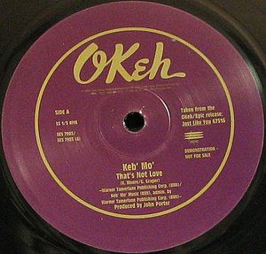 Keb' Mo' – That's Not Love / Momma, Where's My Daddy