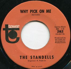 Why Pick On Me by The Standells