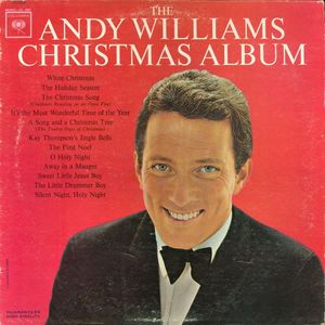 The Andy Williams Christmas Album cover