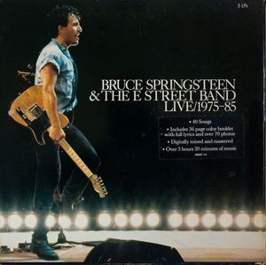 Live 1975-85 cover