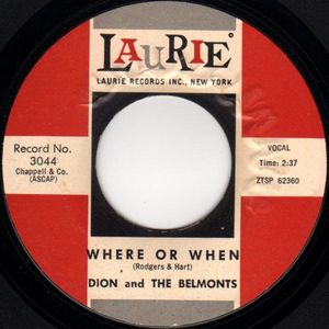 Dion & The Belmonts – Where Or When