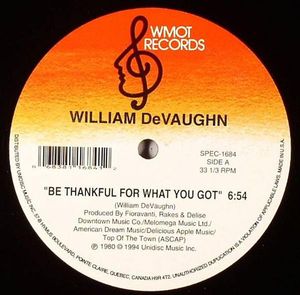 Be Thankful For What You Got / Hold Onto Love cover