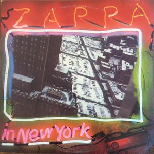 Zappa In New York cover