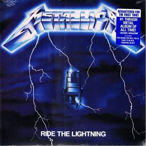 Ride The Lightning cover