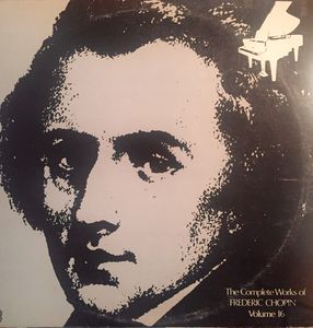 The Complete Works Of Frederic Chopin Volume 16 cover