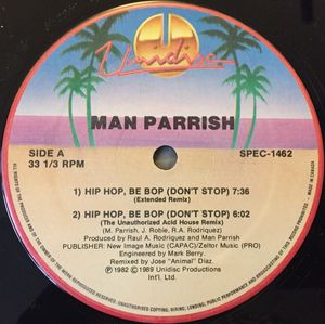 Man Parrish – Hip Hop, Be Bop (Don't Stop) / Heatstroke