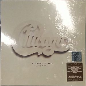 Chicago – At Carnegie Hall - April 9, 1971