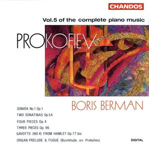 Vol. 5 Of The Complete Piano Music cover