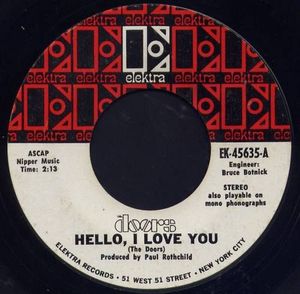 The Doors – Hello, I Love You 