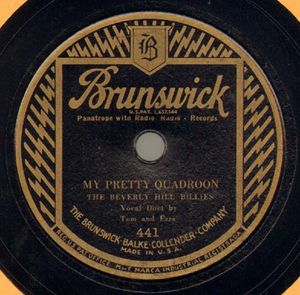 My Pretty Quadroon / When It's Harvest Time (Sweet Angeline) cover