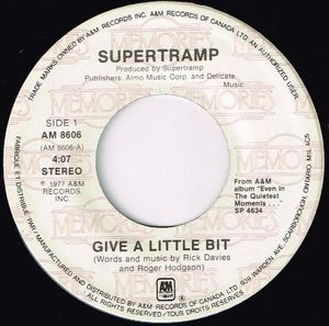 Supertramp – Give A Little Bit