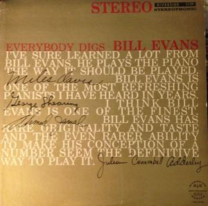 Everybody Digs Bill Evans cover