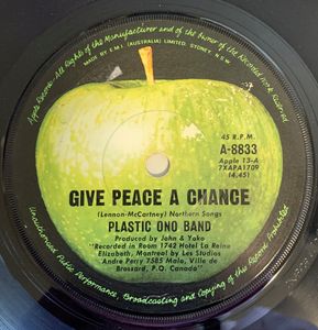 The Plastic Ono Band – Give Peace A Chance