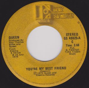 Queen – You're My Best Friend / Bohemian Rhapsody
