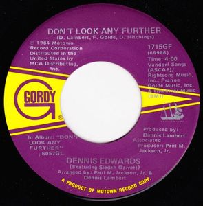 Dennis Edwards – Don't Look Any Further