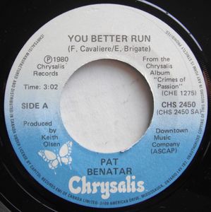 You Better Run cover