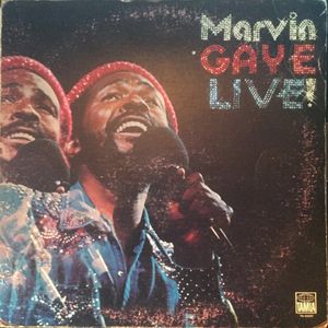 Marvin Gaye Live! cover