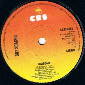 Boz Scaggs – Lowdown