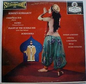 L'Orchestre De La Suisse Romande, Ernest Ansermet – Rimsky-Korsakov_La Nuit De Noel-Sadko-Le Vol Du Bourdon-Chanson Russe