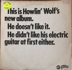 The Howlin' Wolf Album cover