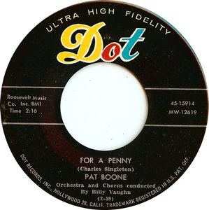 For A Penny / The Wang Dang Taffy-Apple Tango (The Mambo Cha Cha Cha) cover