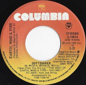 September by Earth, Wind & Fire