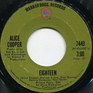 Alice Cooper – Eighteen / Body