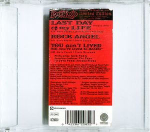 Last Day Of My Life cover