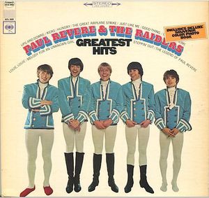 Paul Revere & The Raiders' Greatest Hits cover