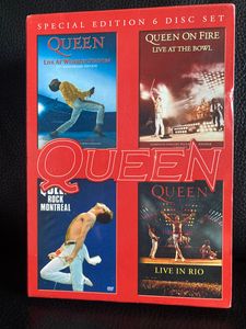 Queen – Live At Wembley Stadium / Queen On Fire: Live At The Bowl / Rock Montreal / Live In Rio