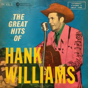 The Great Hits Of Hank Williams cover